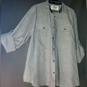 Urban pipeline Authentic American tradition easy care fabric Grey XL